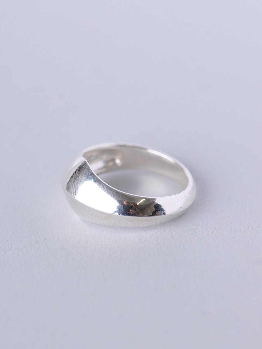 Sterling Silver Statement Rim Ring