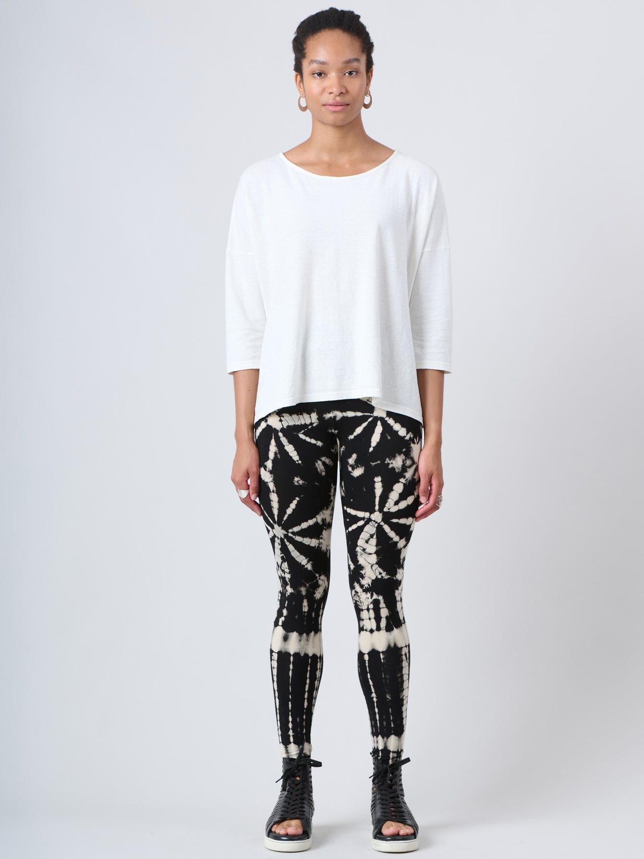 Legging Tie-Dye - Noir - Style 1