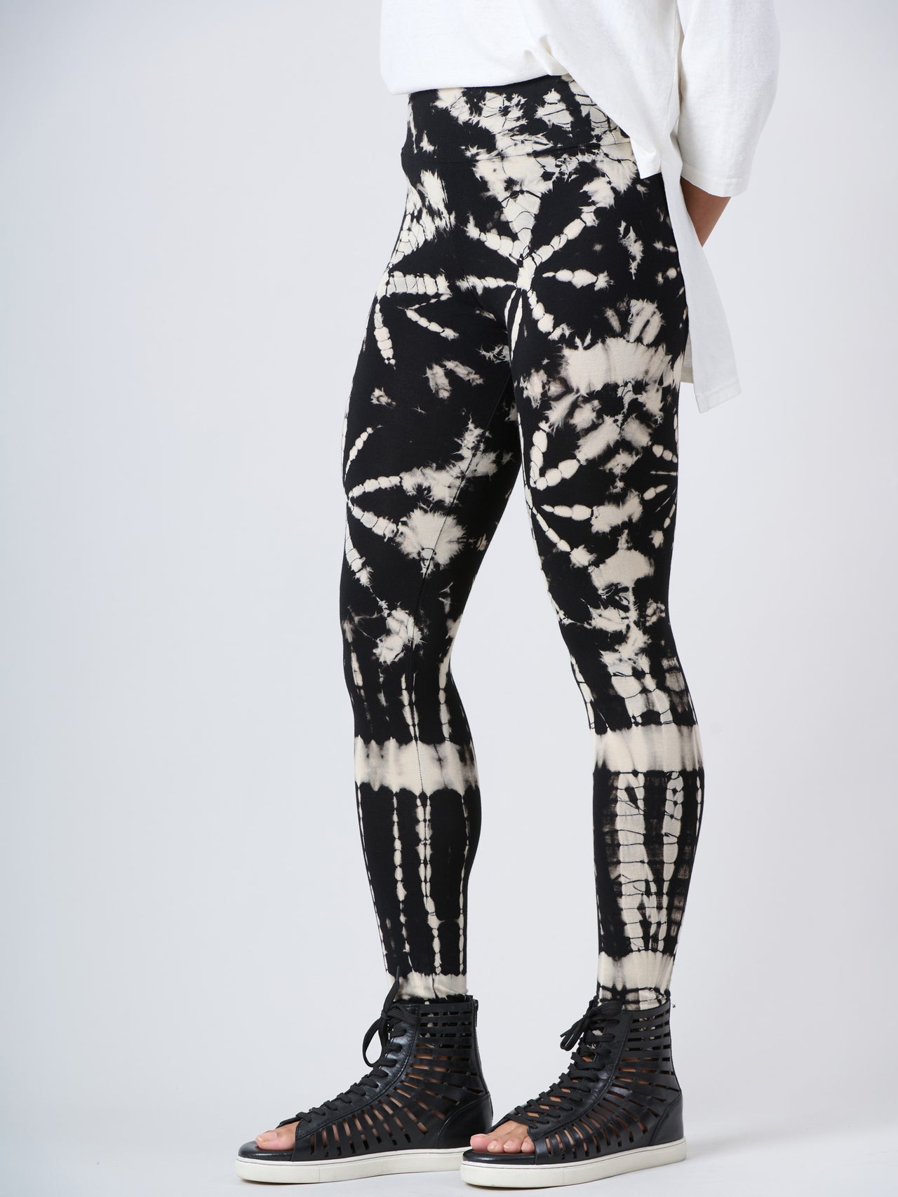 Legging Tie-Dye - Noir - Style 1