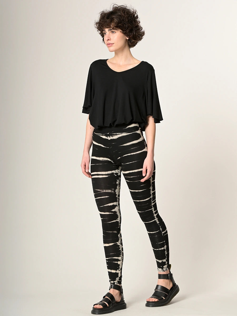 Legging Tie-Dye - Noir - Style 4