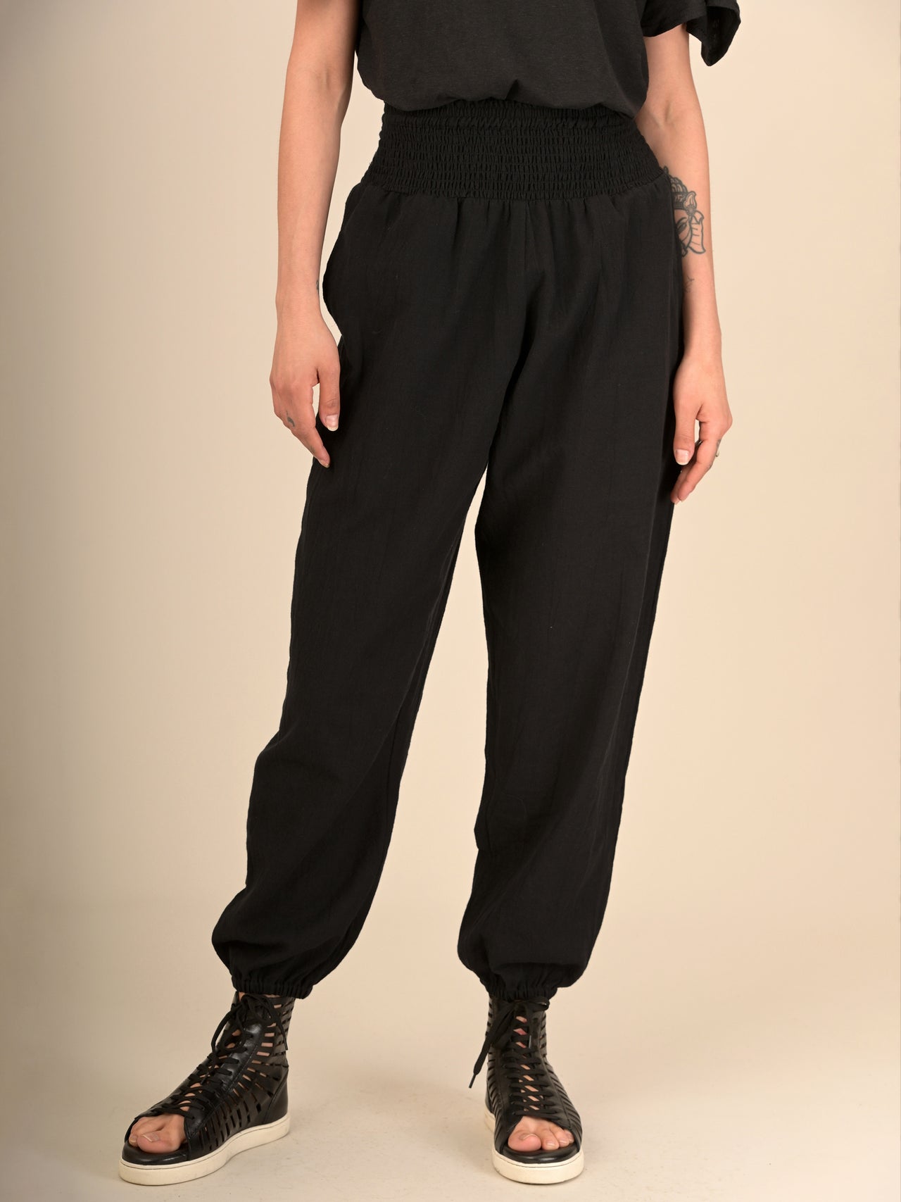 Harem Pants 2.0 - Handloom Cotton High Crotch