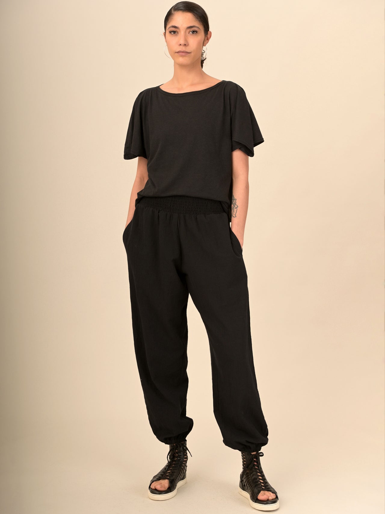 Harem Pants 2.0 - Handloom Cotton High Crotch