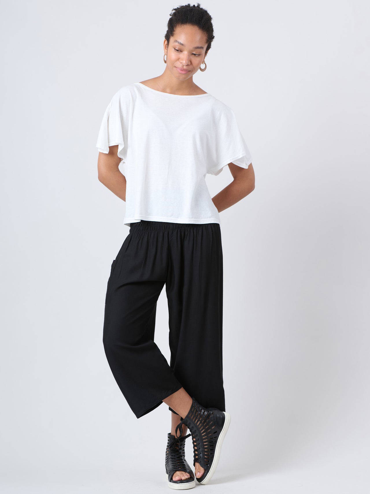 The Cropped - Plain Colour - Superior Rayon Fabric