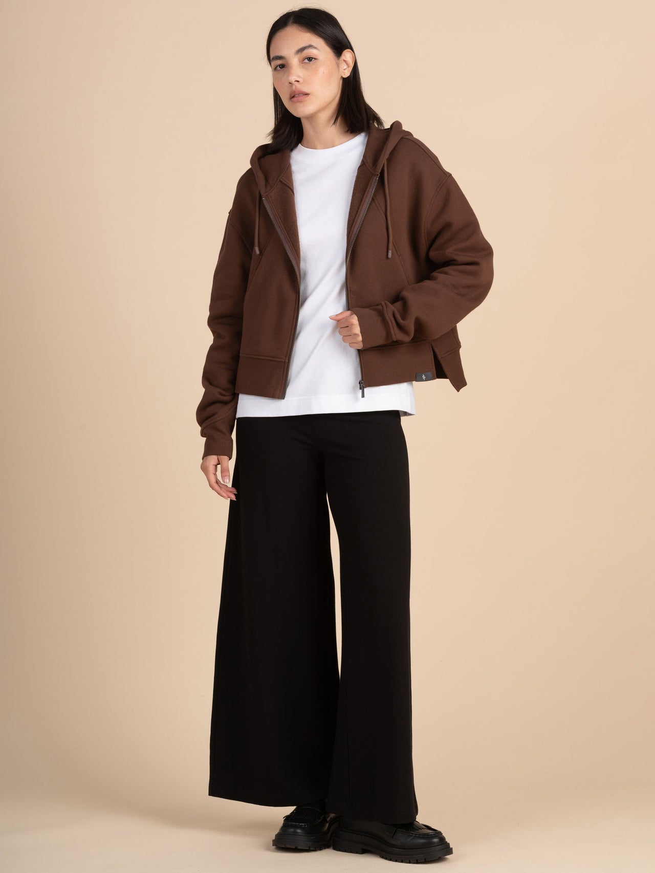 Fogo - Cotton Fleece Zip Up Hoodie