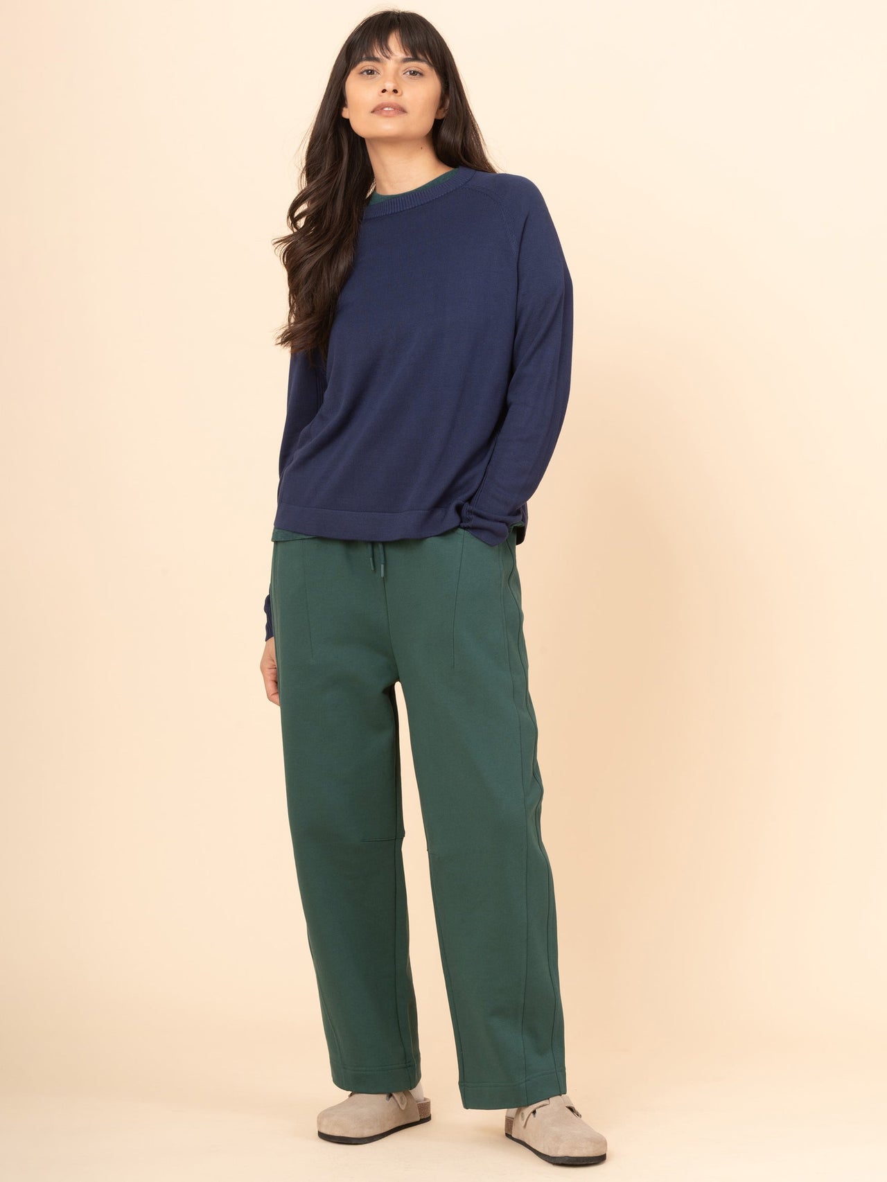Anthea - Pull raglan en viscose de bambou