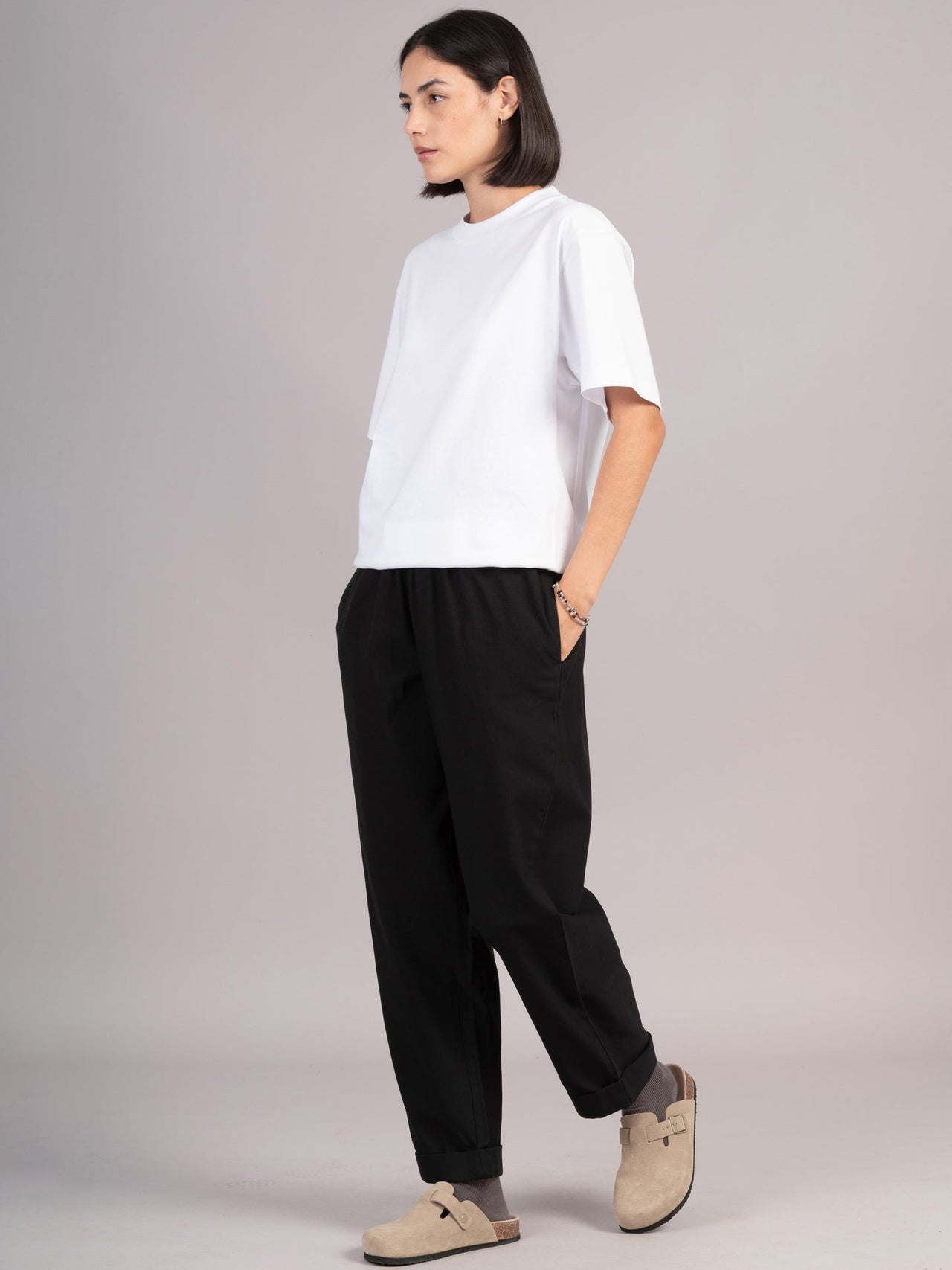 Riau - Organic Cotton Tapered Trousers
