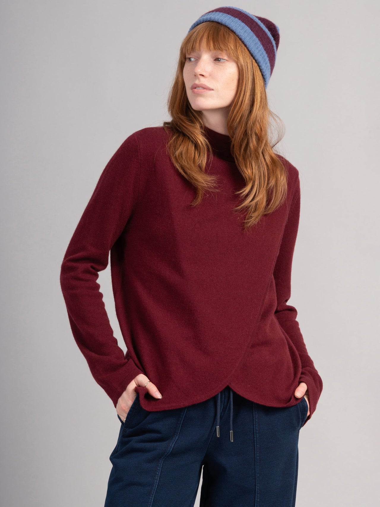 Iona - Merino Wool Bamboo Blend Iona Sweater
