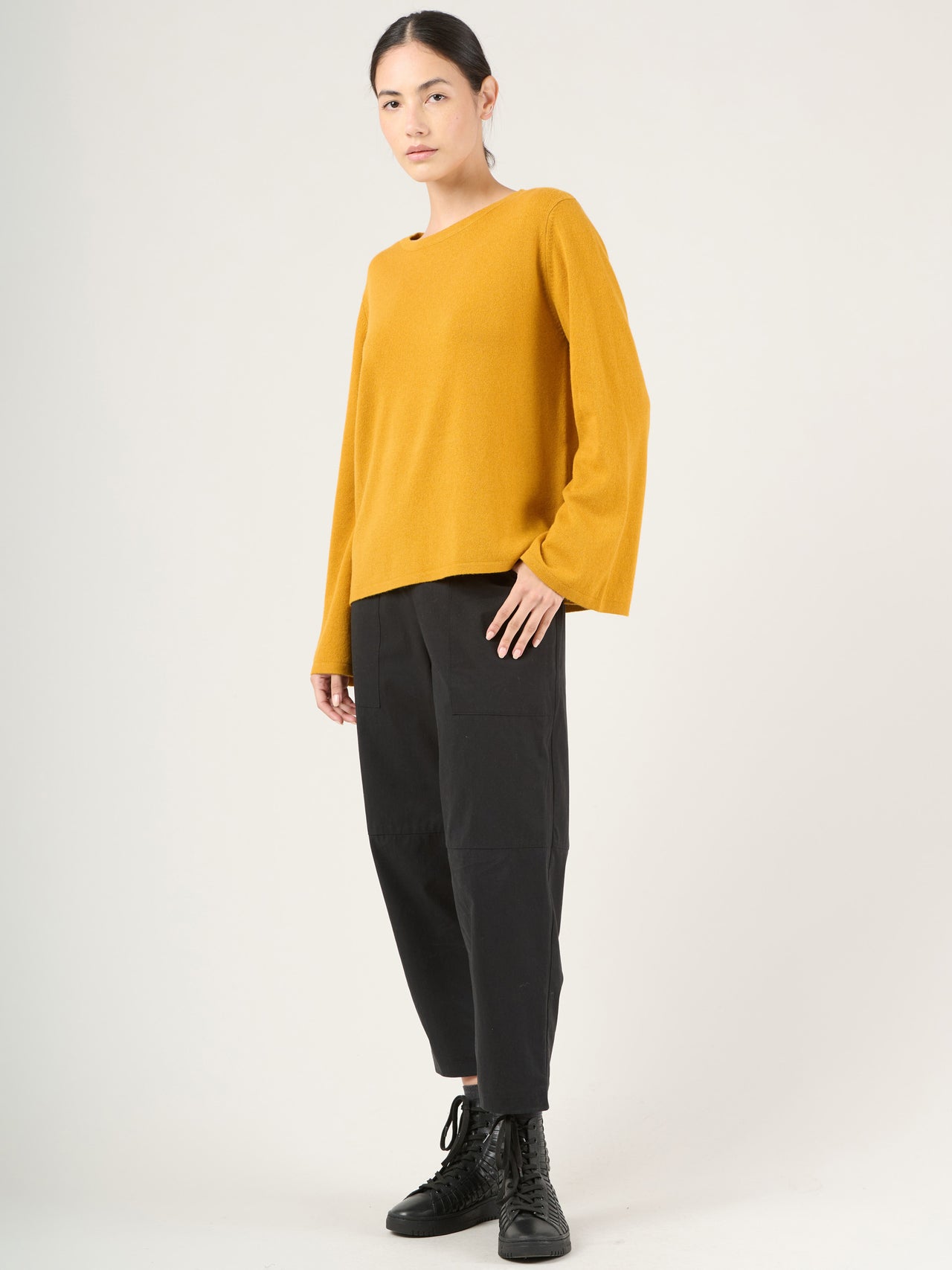 Merino Wool Bamboo Blend Elba Sweater
