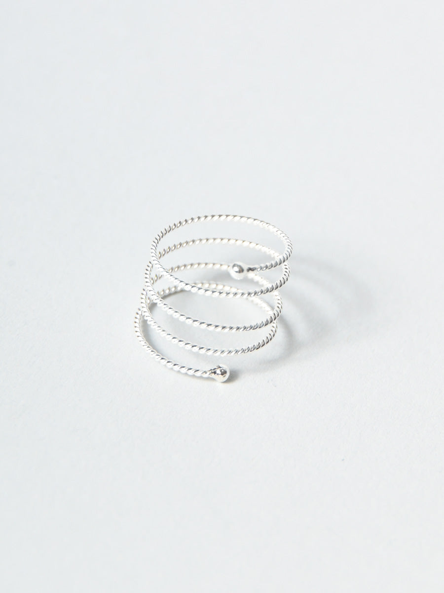 Sterling Silver Twisted Wire Ring