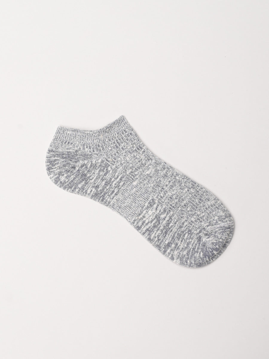 Hemp Cotton Melange Trainer Socks