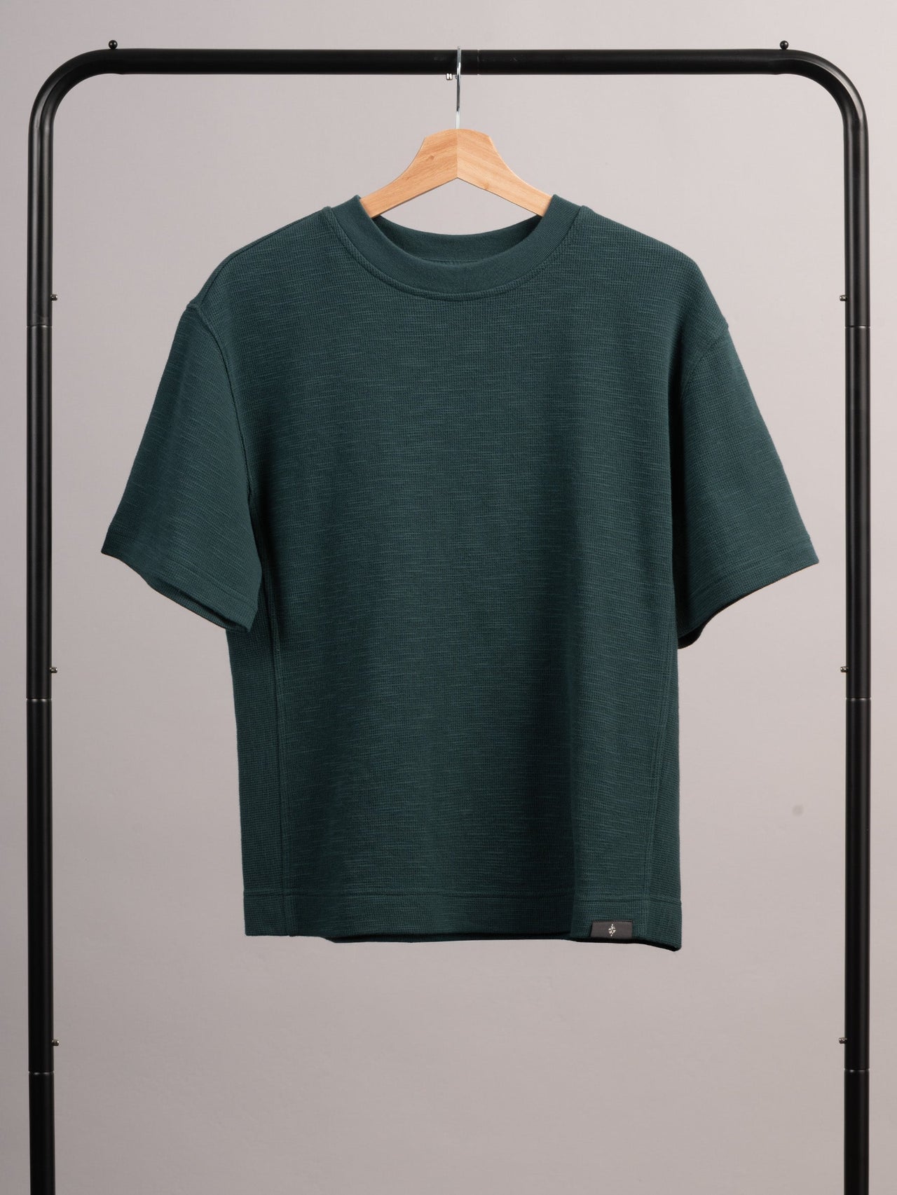 Vigo - T-shirt à manches courtes en coton gaufré