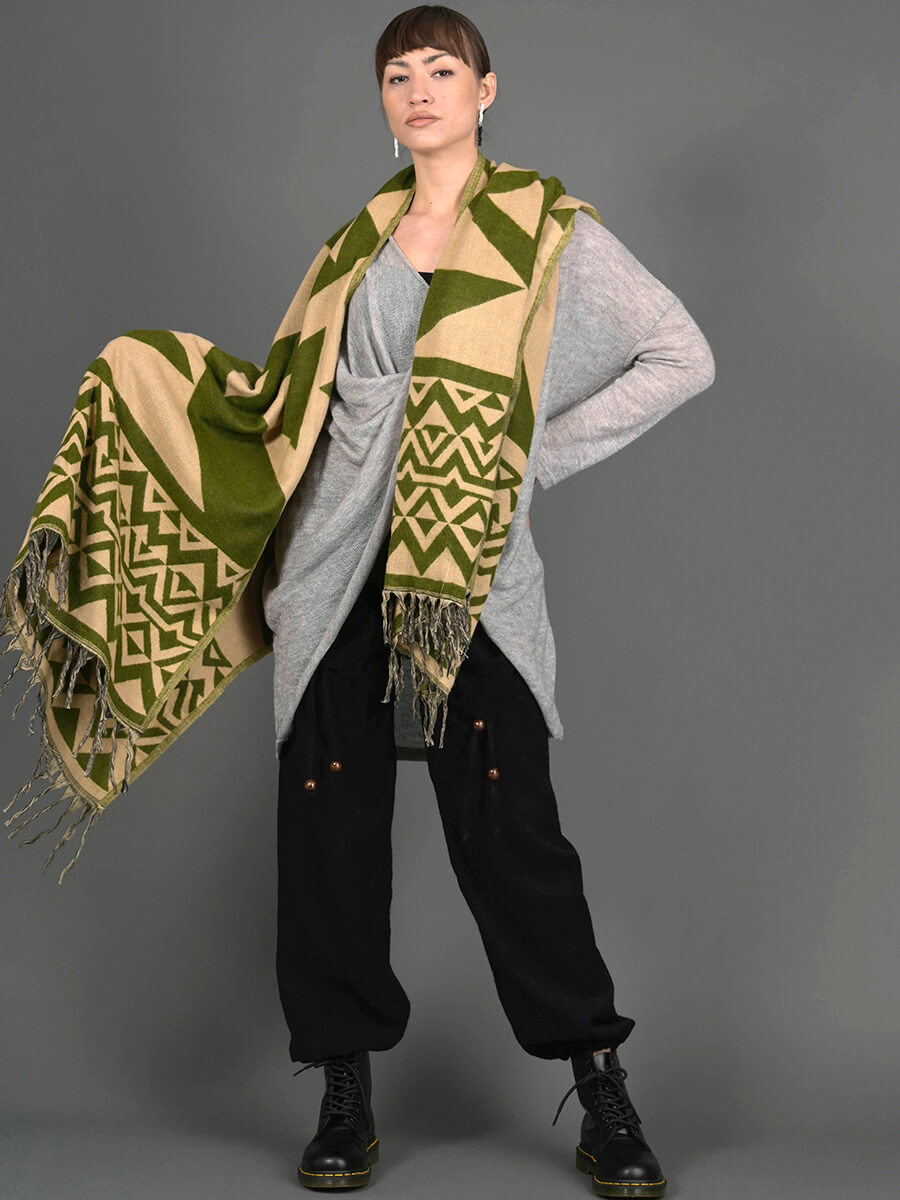 スカーフ BAUM UND PFERDGARTEN Woman Scarf Brown 23884 C8178 26822105_56681778_600.jpg